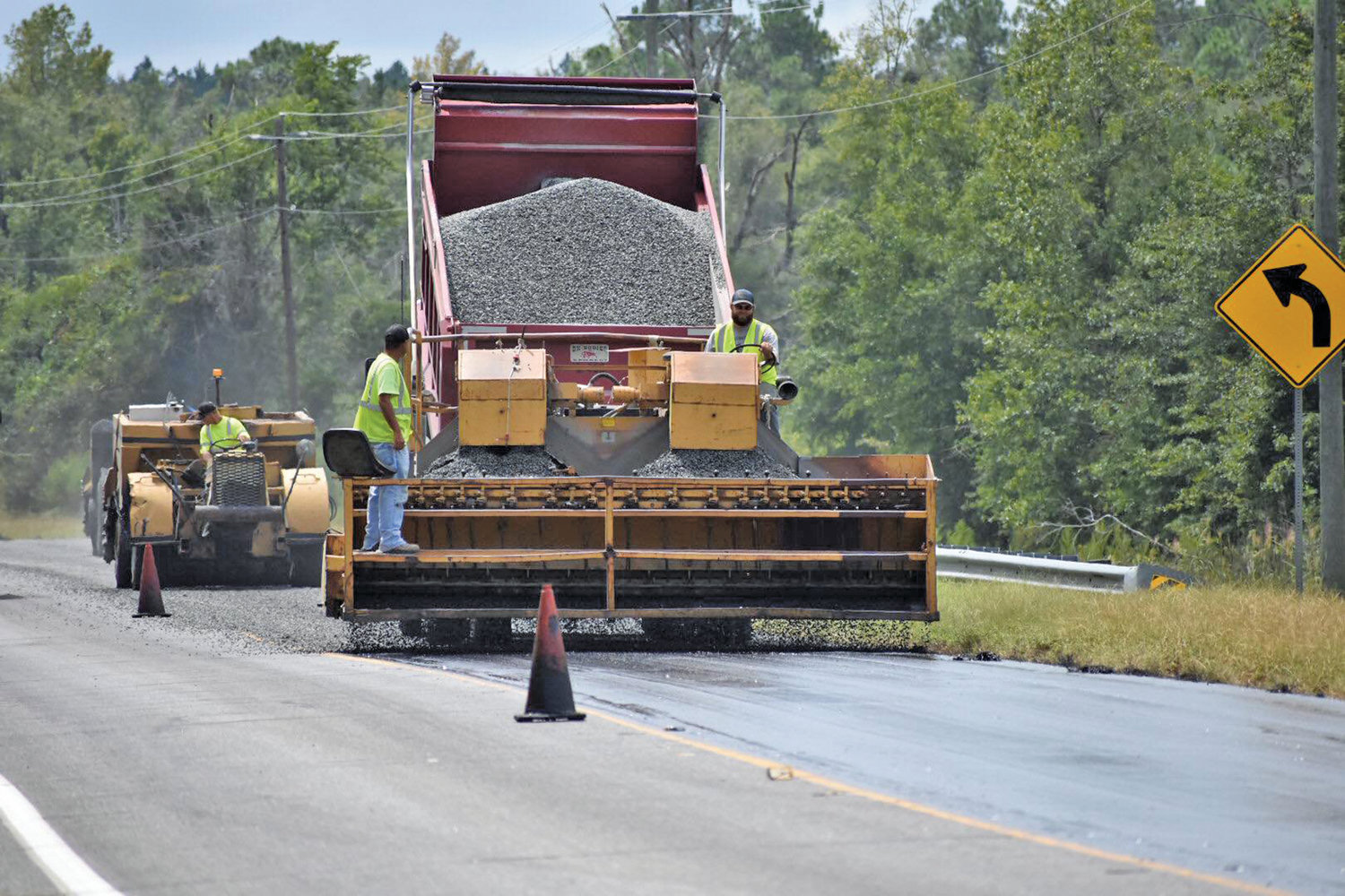 Pavement preservation covering 60 lane miles in three counties underway